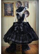 Elpress The Rose Throne Medium Length JSK with Detachable Tail Veil(Reservation/Full Payment Without Shipping)